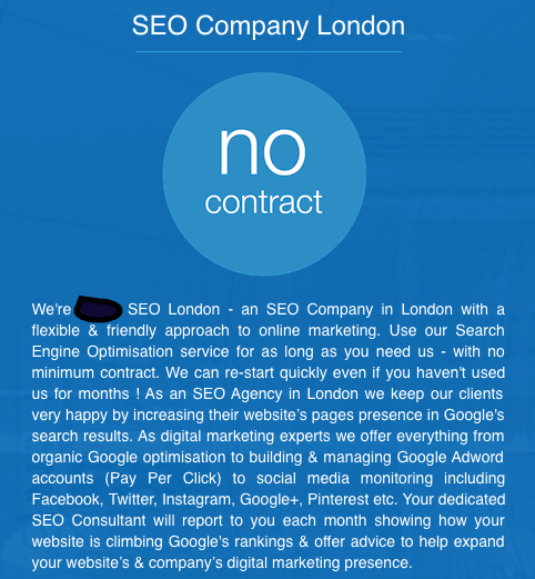 SEO Agency Example