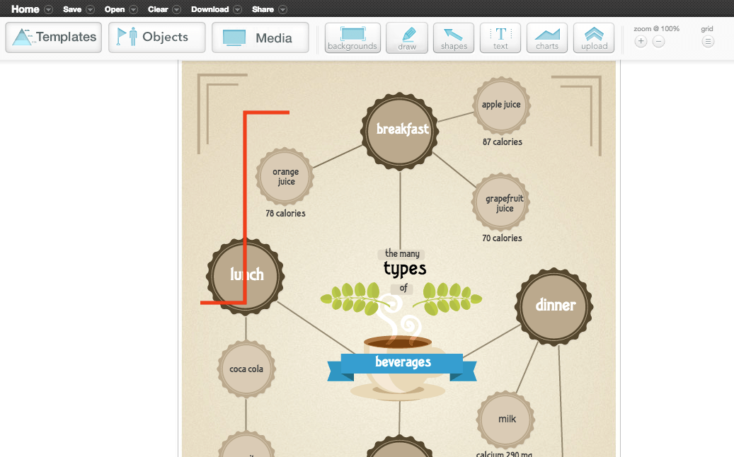 Easel.ly free visual tool