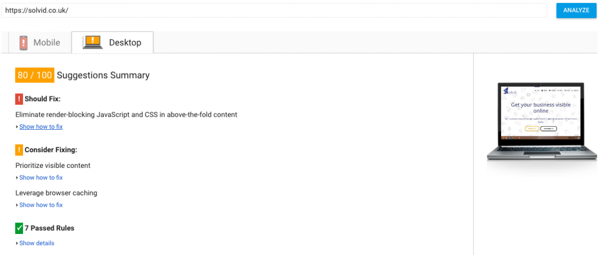 4 Free Tools for Testing site Speed & Performance Solvid