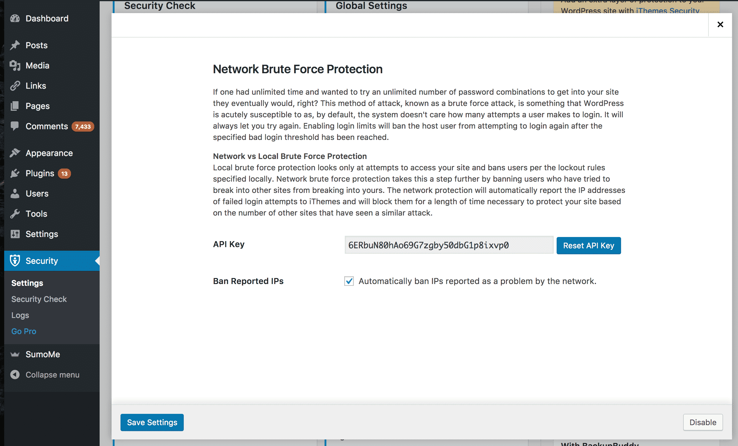 iThemes Network Brute Force