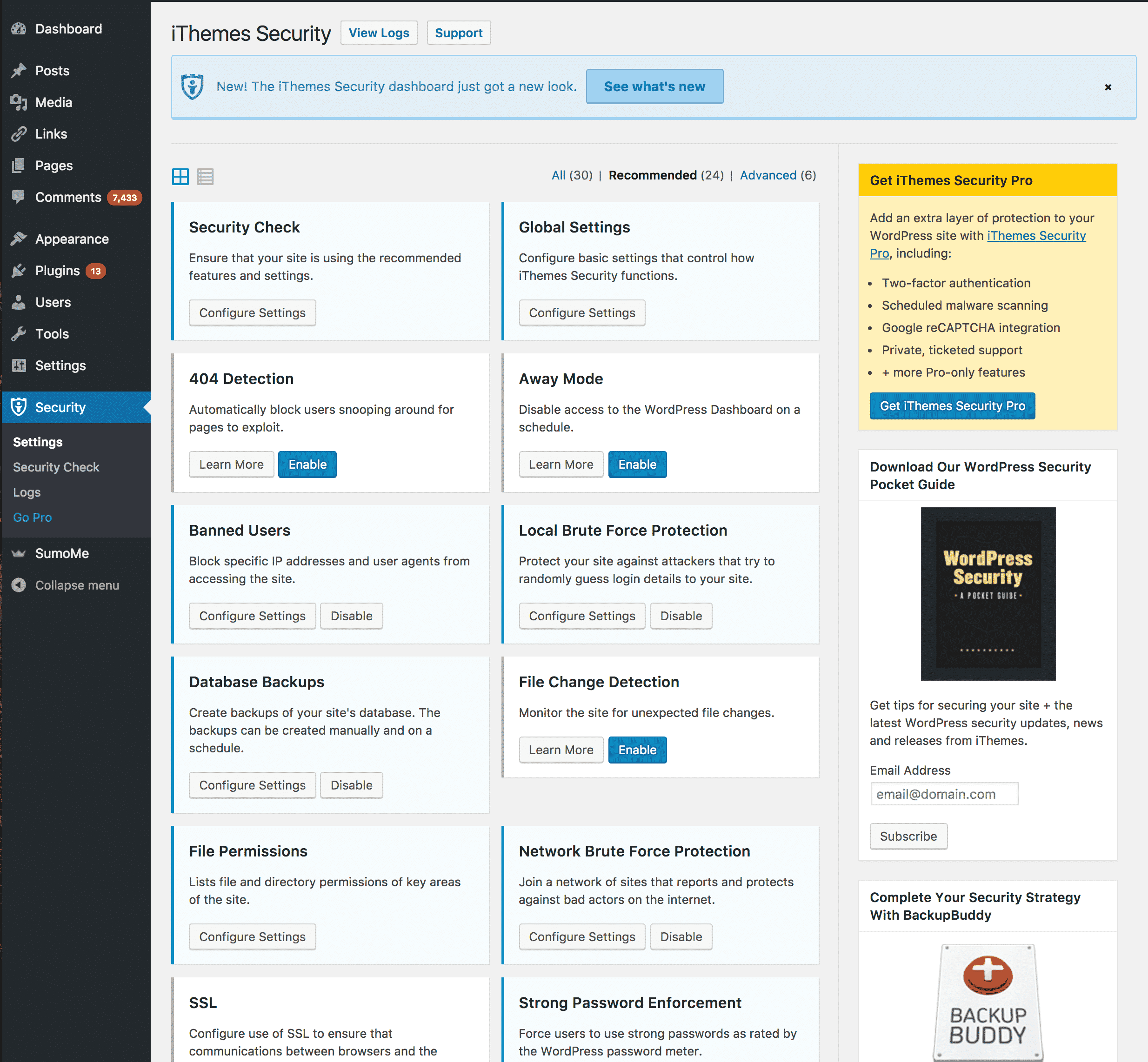 iThemes Modules