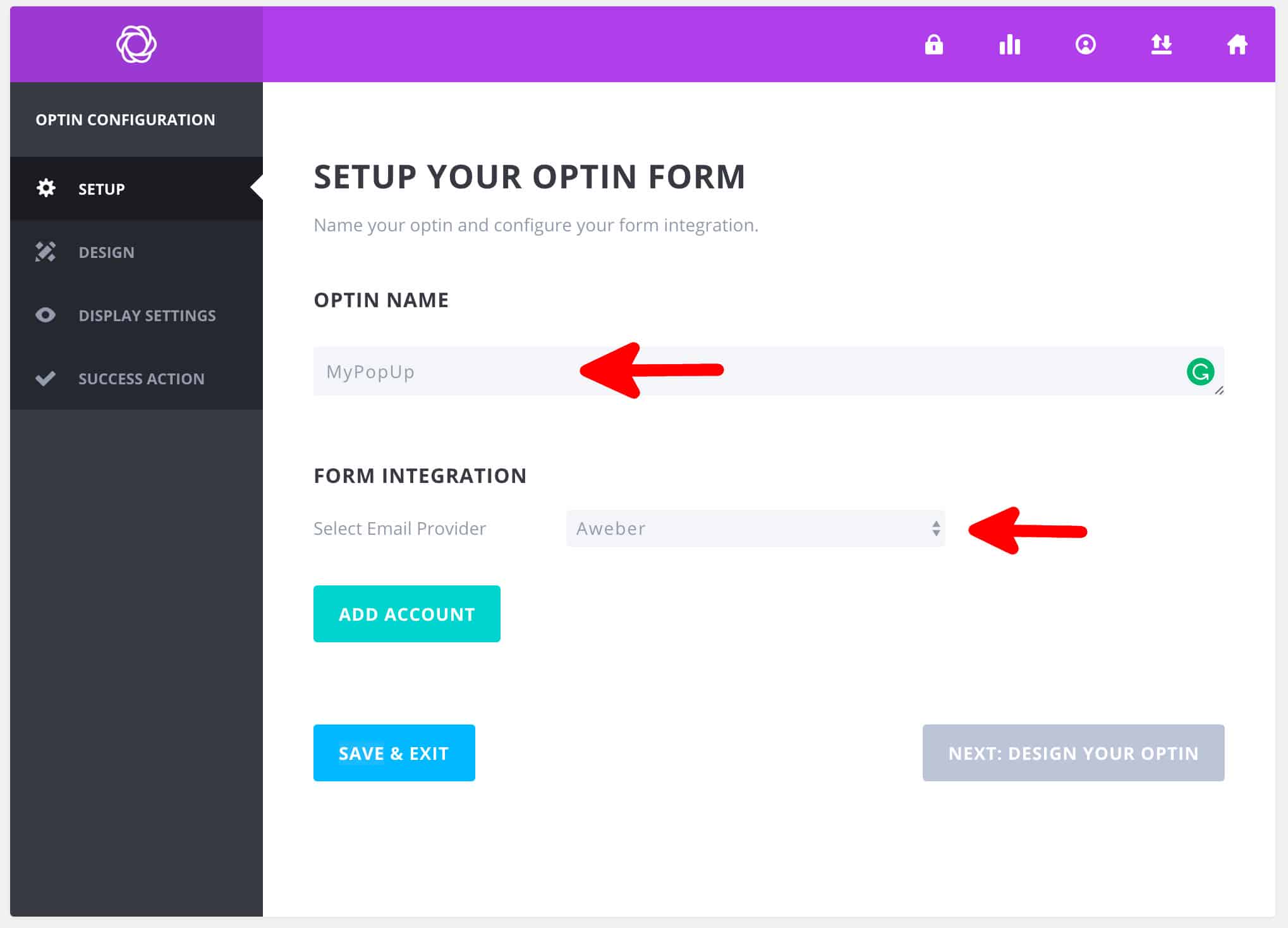 Bloom: Name Your Opt-In Form