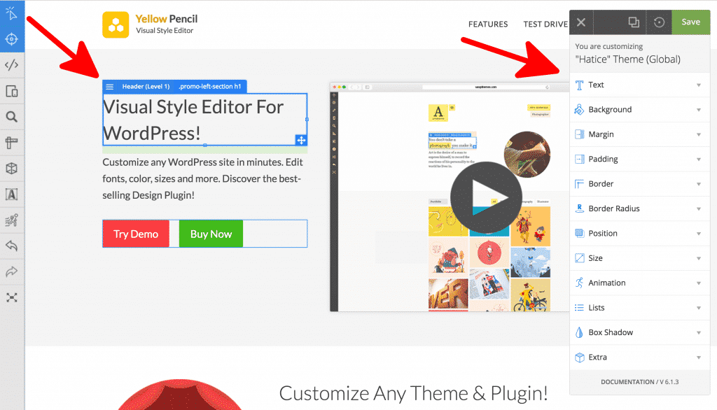 Yellow Pencil: The Best Visual CSS Editor Plugin For Wordpress | Solvid