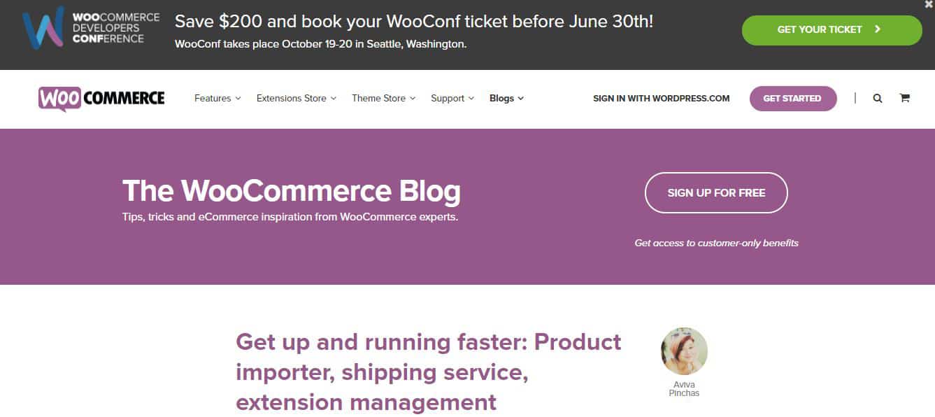 WooCommerce Blog