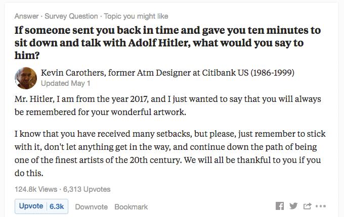 Quora Short Answer