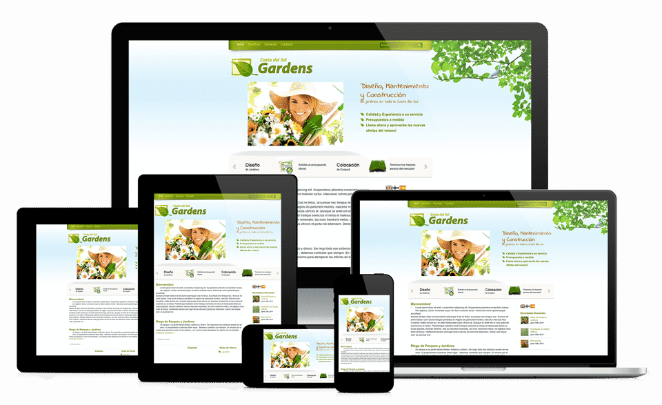 Responsive website desing