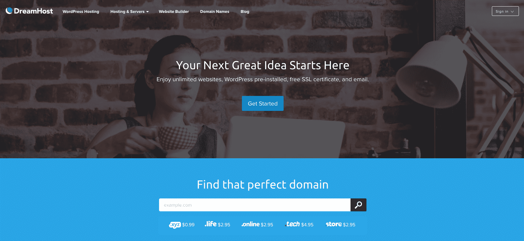 DreamHost Domains