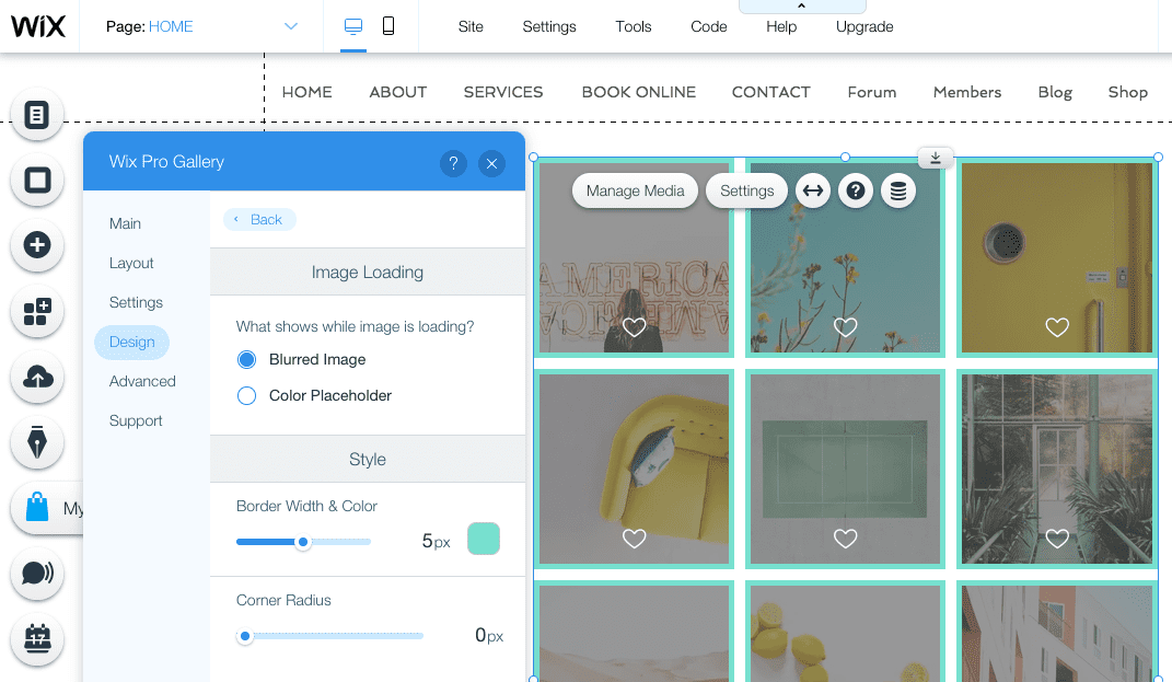 Wix Editor