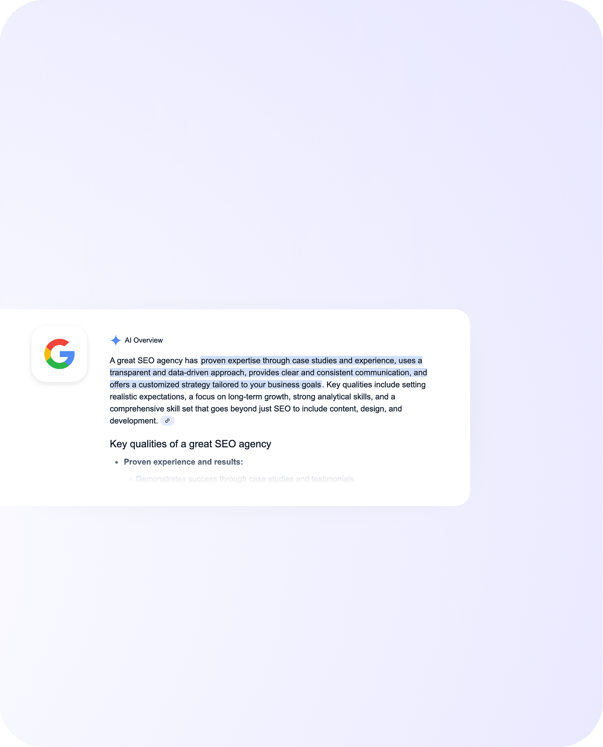 AI Overview Optimisation