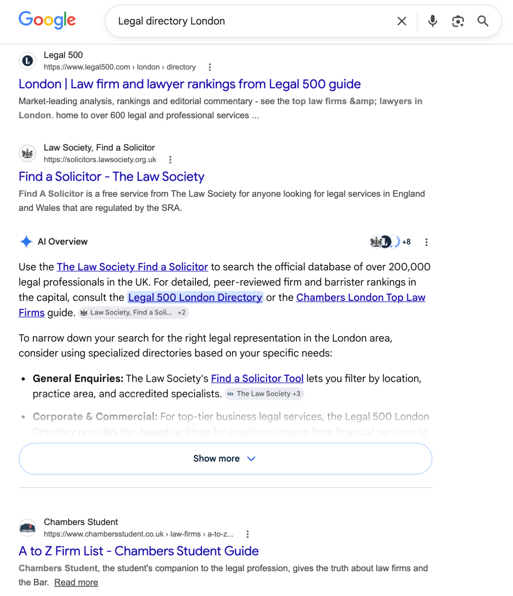 Legal Directory London