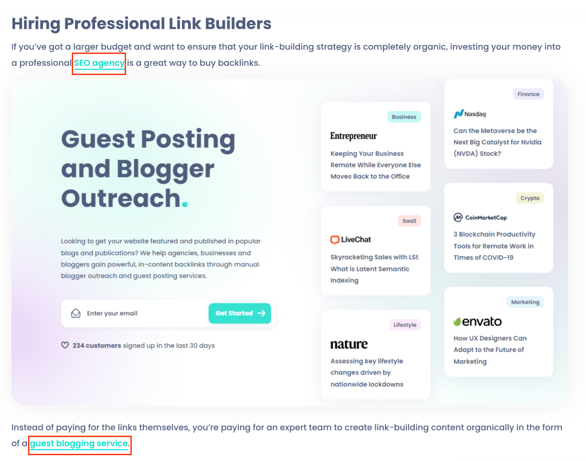 Internal Linking