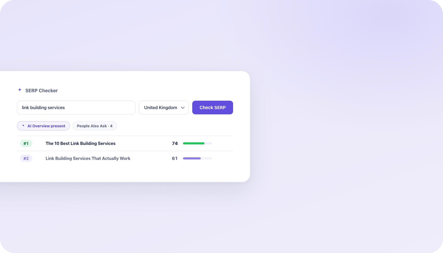 SERP Checker